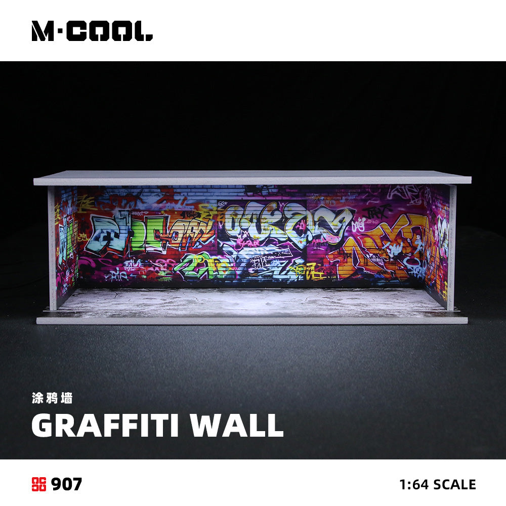 Mô hình Diorama C-Graffiti Wall M-Cool 1:64