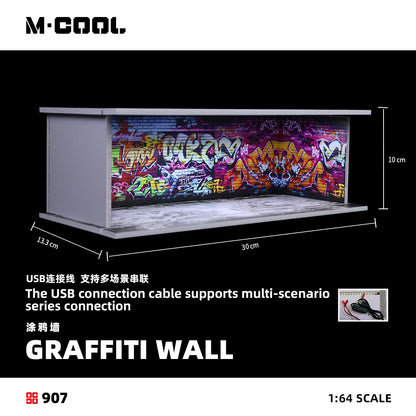 Diorama C-Graffiti Wall góc tổng thể