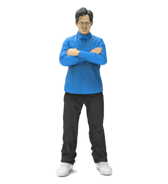 Mô hình nhân vật B-Blue Arms Model Art 1:64