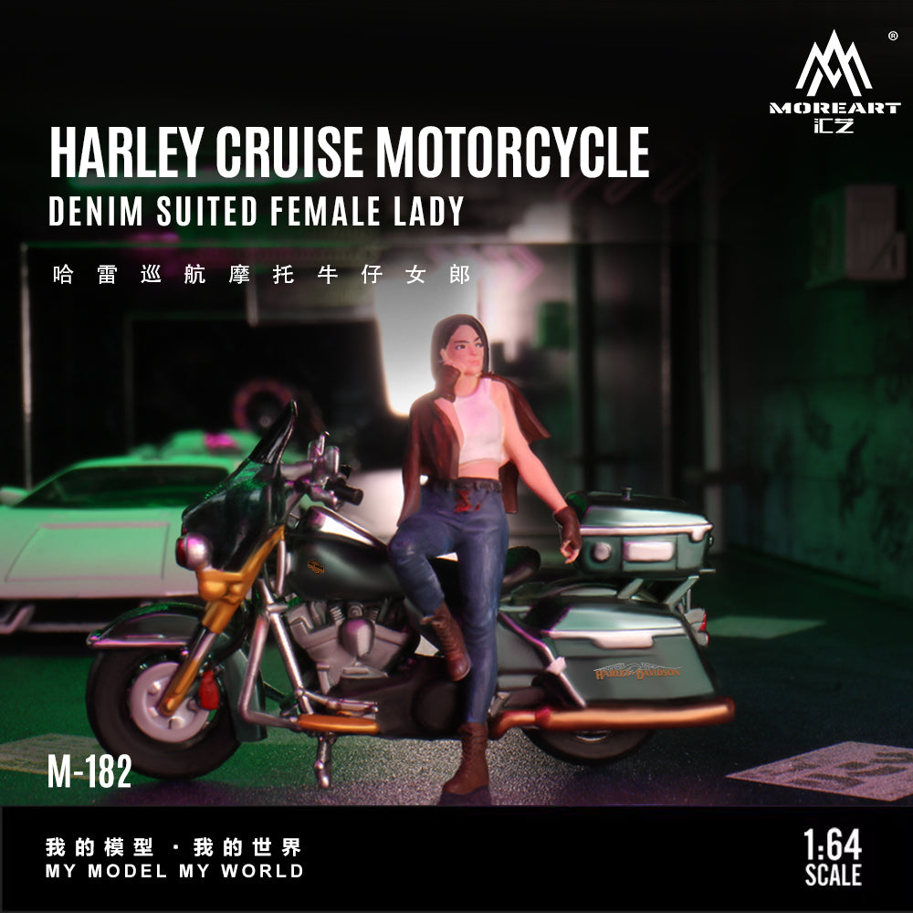 Mô hình diorama Harley Cowgirl tỷ lệ 1:64