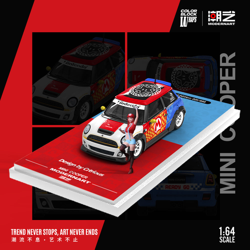 BMW MINI Mario màu sắc nổi bật