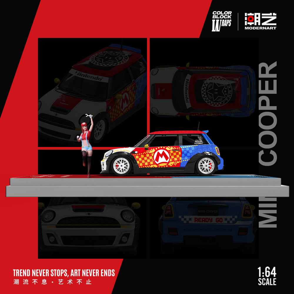 BMW MINI Mario góc nghiêng