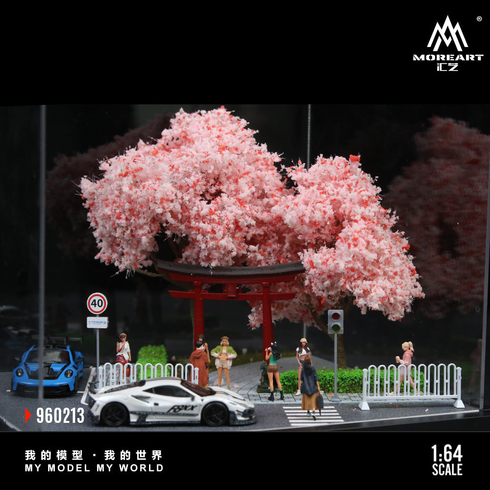 Các phương tiện trong diorama phố