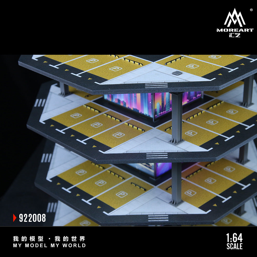 Góc nghiêng của mô hình bãi đỗ xe MOREART