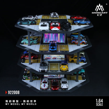 Các phương tiện trong diorama bãi đỗ xe