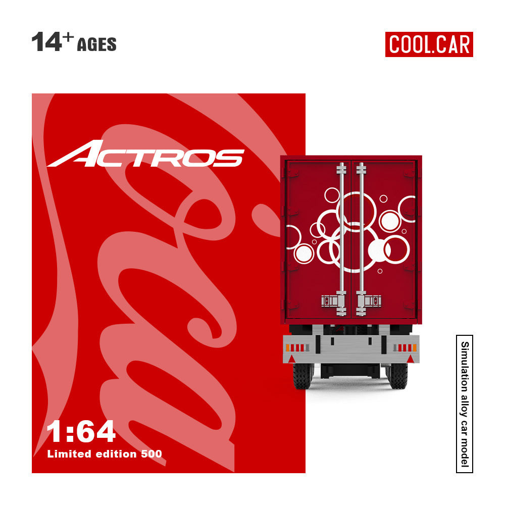 Tổng thể xe container Mercedes-Benz Actros Cola COOL CAR