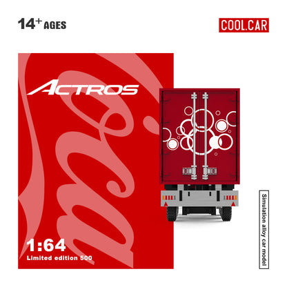 Tổng thể xe container Mercedes-Benz Actros Cola COOL CAR