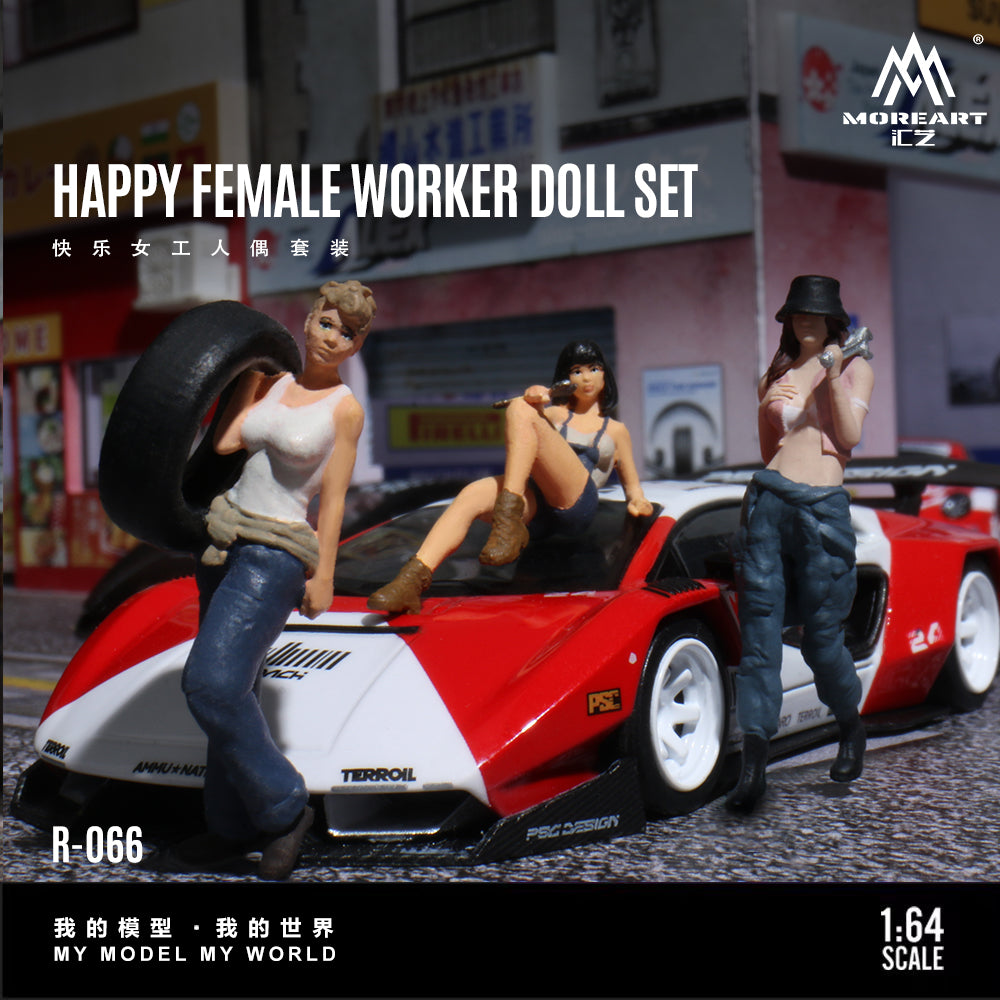 Chi tiết trang phục Happy Female Worker MOREART