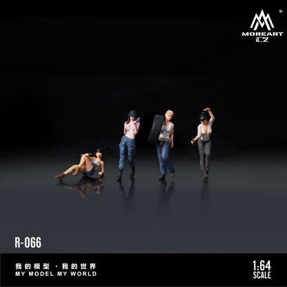 Happy Female Worker MOREART tỉ lệ 1:64