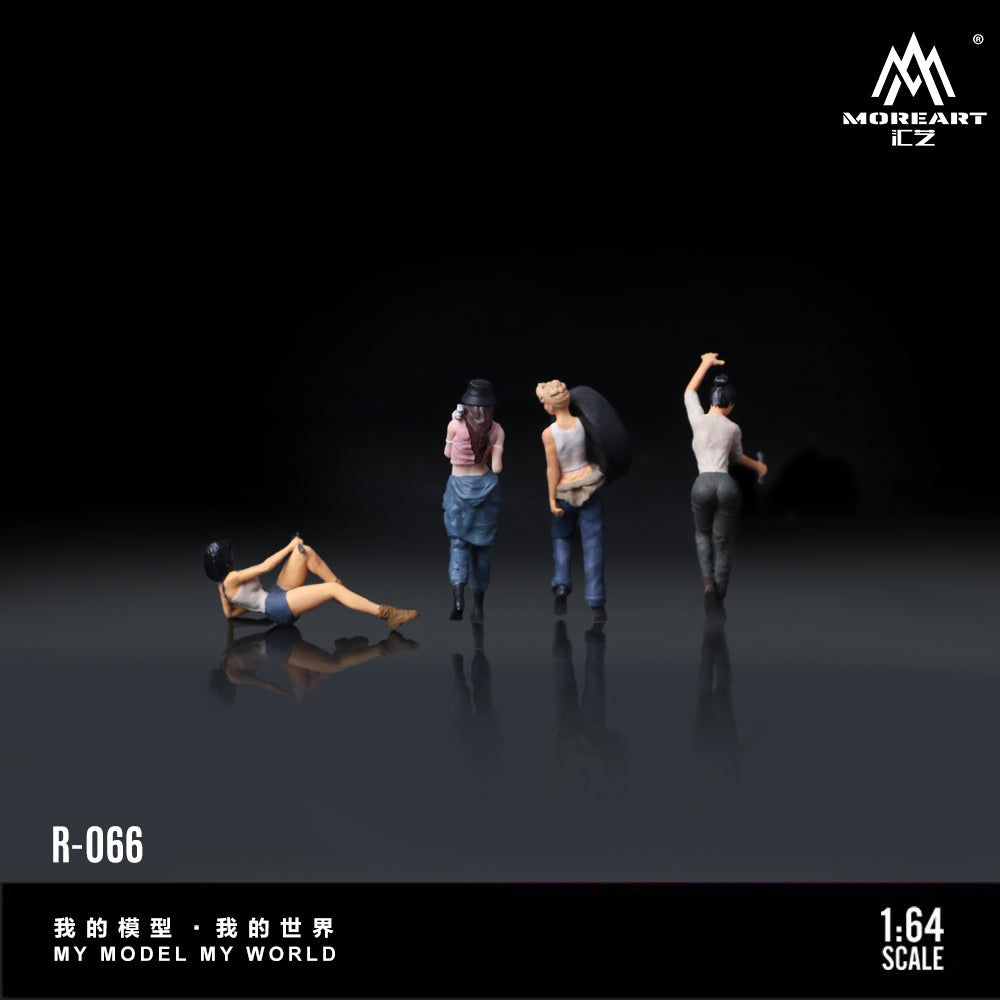 Tổng thể mô hình Happy Female Worker MOREART