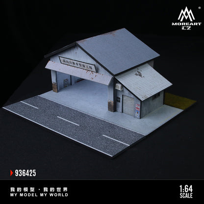 Chi tiết bên trong Diorama Moriyama Automotive MOREART