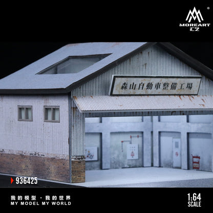 Mô hình Diorama Moriyama Automotive MOREART nhìn từ trên xuống