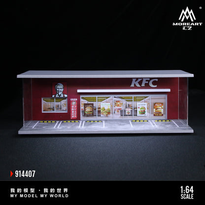 Mặt tiền Diorama KFC MOREART 1:64