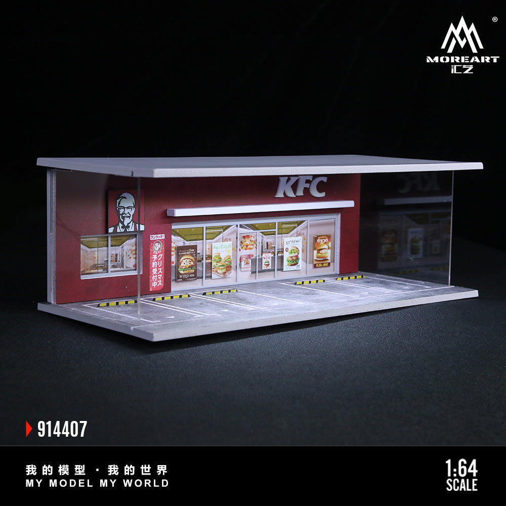 Góc nghiêng Diorama KFC MOREART