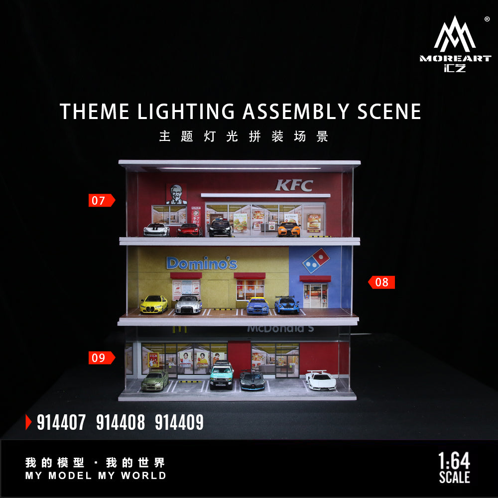 Mô hình diorama Domino's