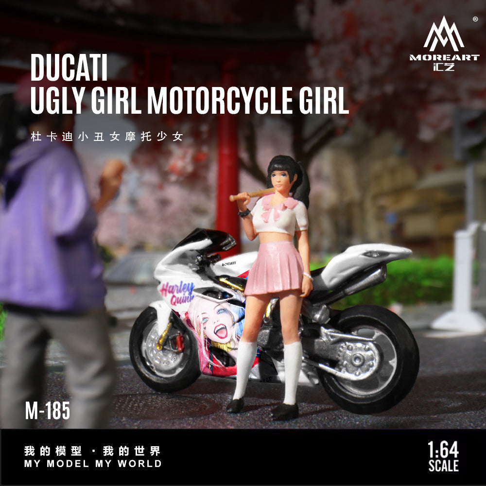 Tổng quan diorama Ducati Harley Quinn MoreArt