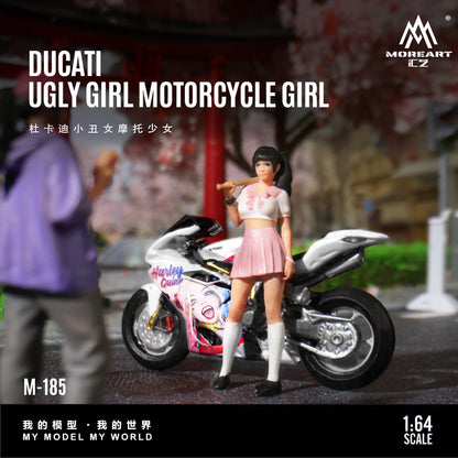 Tổng quan diorama Ducati Harley Quinn MoreArt