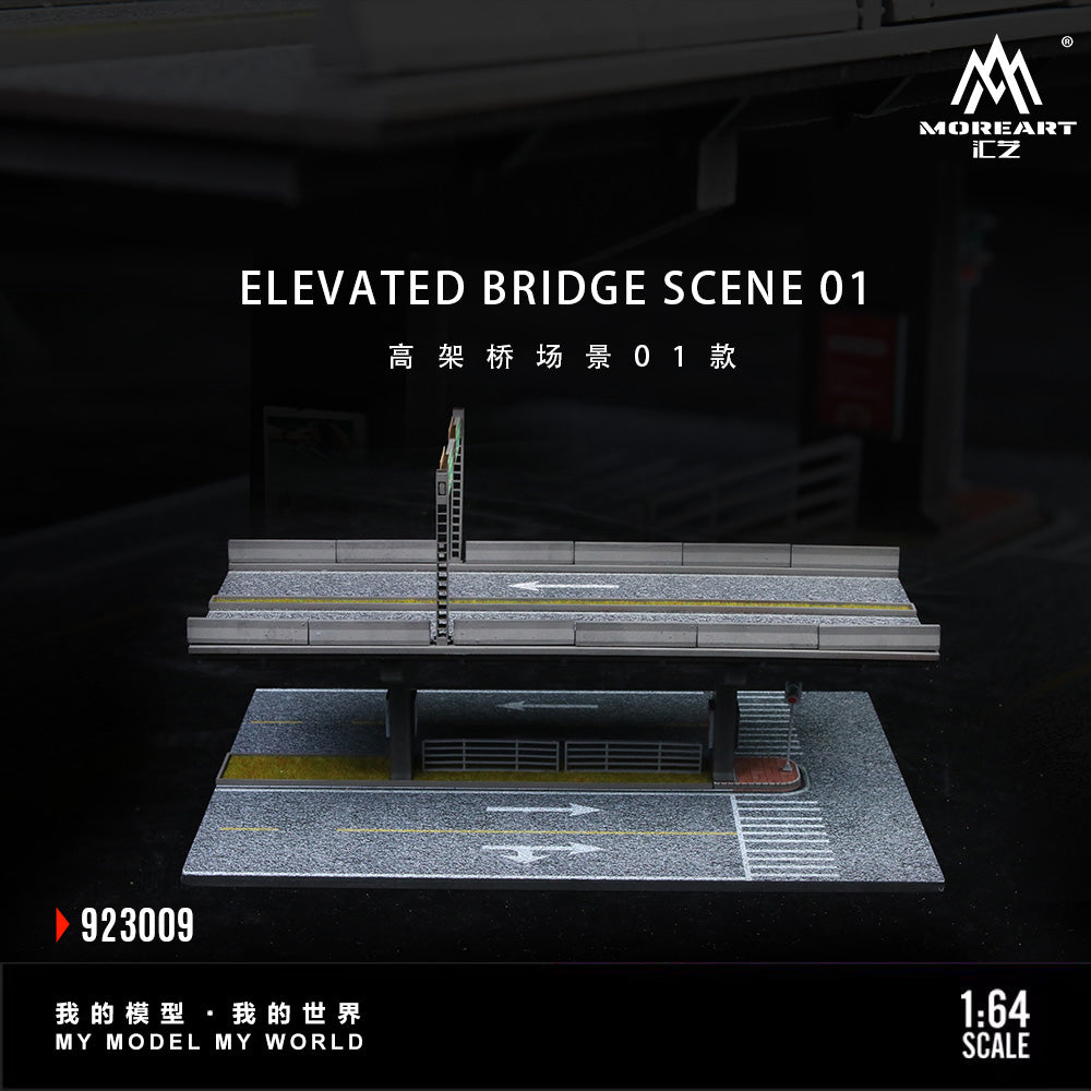 Toàn cảnh diorama Elevated Bridge Scene 01 MoreArt