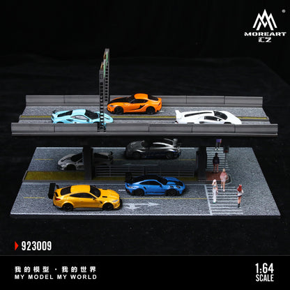 Diorama Elevated Bridge Scene 01 trong hộp trưng bày