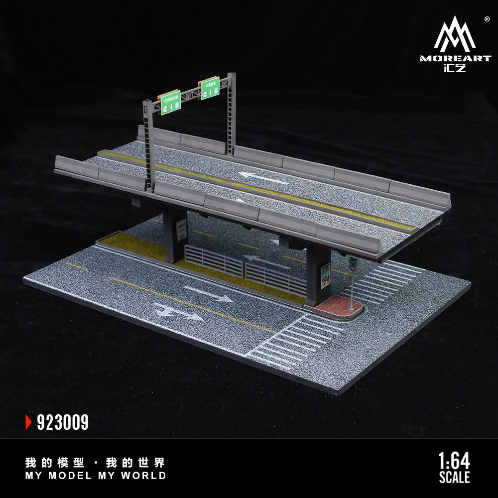 Góc nghiêng của diorama Elevated Bridge