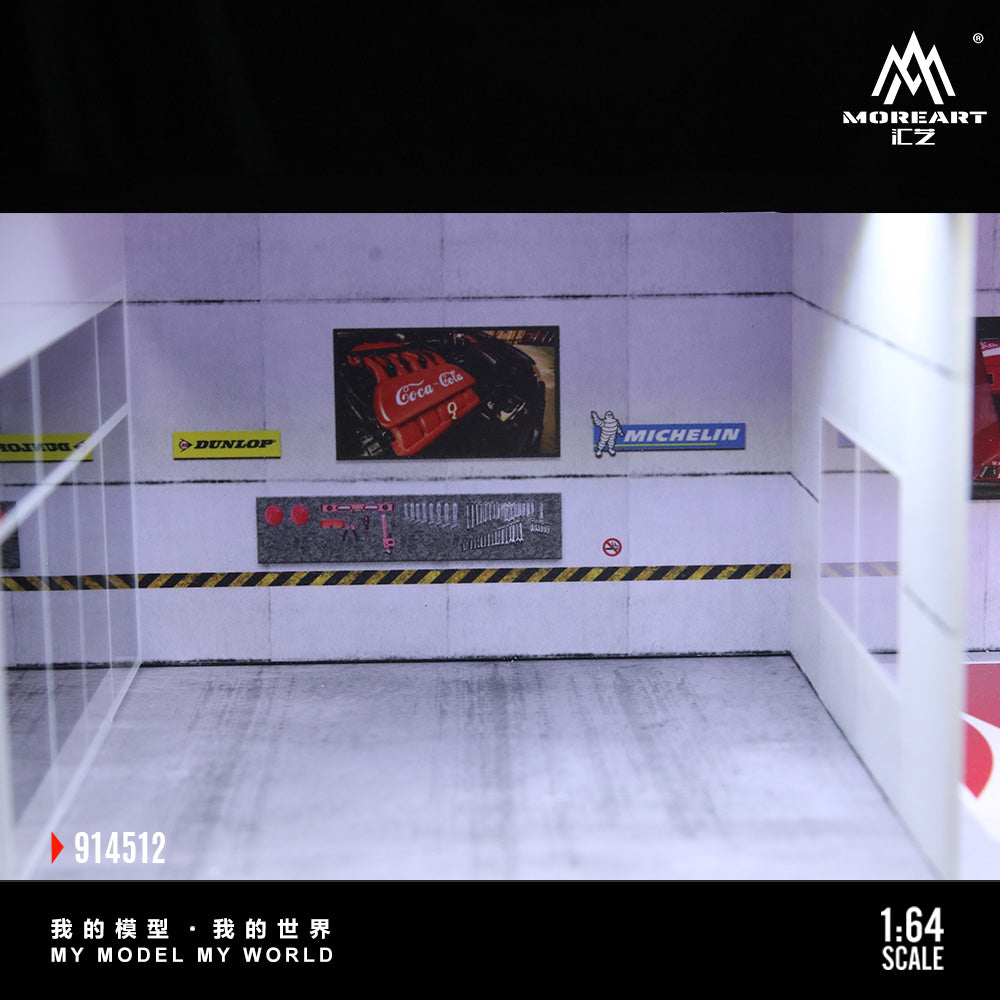 Xe hơi và phụ kiện đi kèm diorama