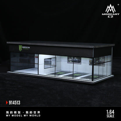 Chi tiết các xe trong diorama Monster Energy