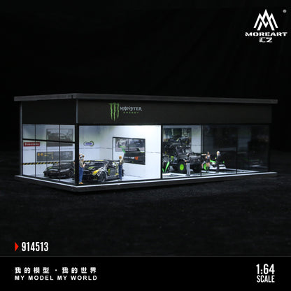 Mô hình garage trưng bày xe