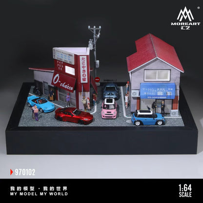 Cận cảnh diorama nhà Takoyaki