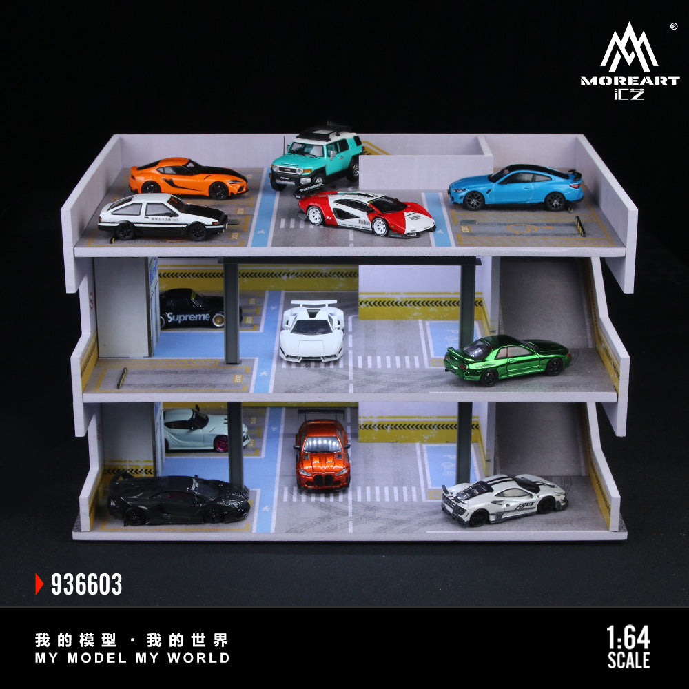 Diorama bãi đỗ xe