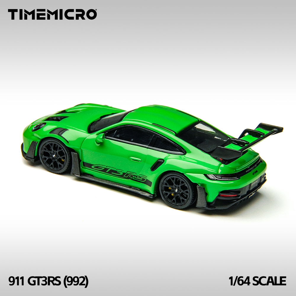 Mô hình xe 992 GT3RS Green Time Micro góc sau