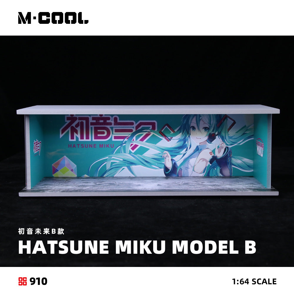 Mô hình diorama M-COOL Hatsune Miku góc tổng thể