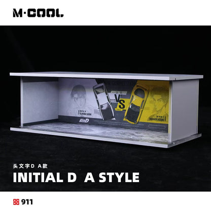 Diorama M-COOL Initial D A-Style với đèn