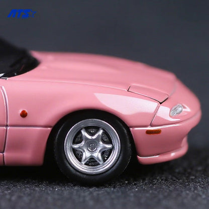 [ĐÃ PHÁT HÀNH] Mô hình xe ATS 1:64 Mazda MX-5-Pink 880102
