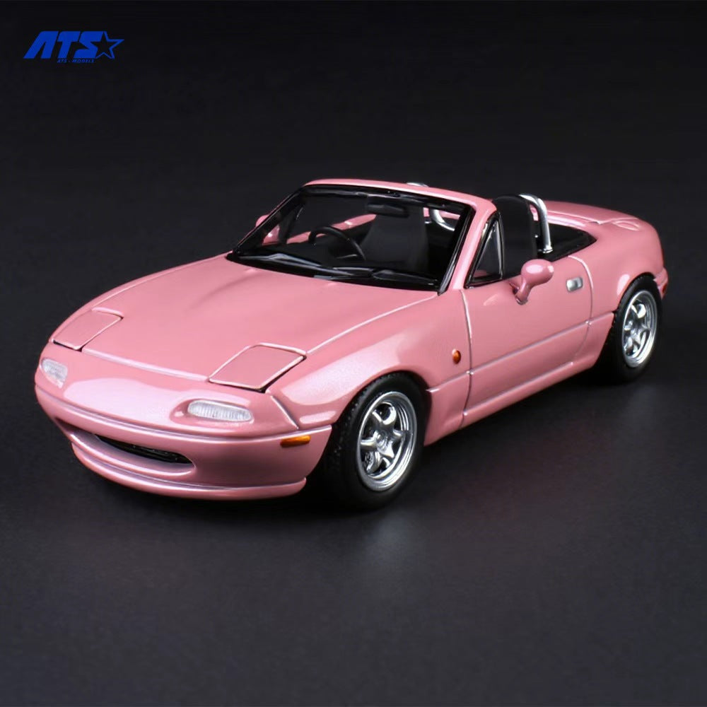 [ĐÃ PHÁT HÀNH] Mô hình xe ATS 1:64 Mazda MX-5-Pink 880102
