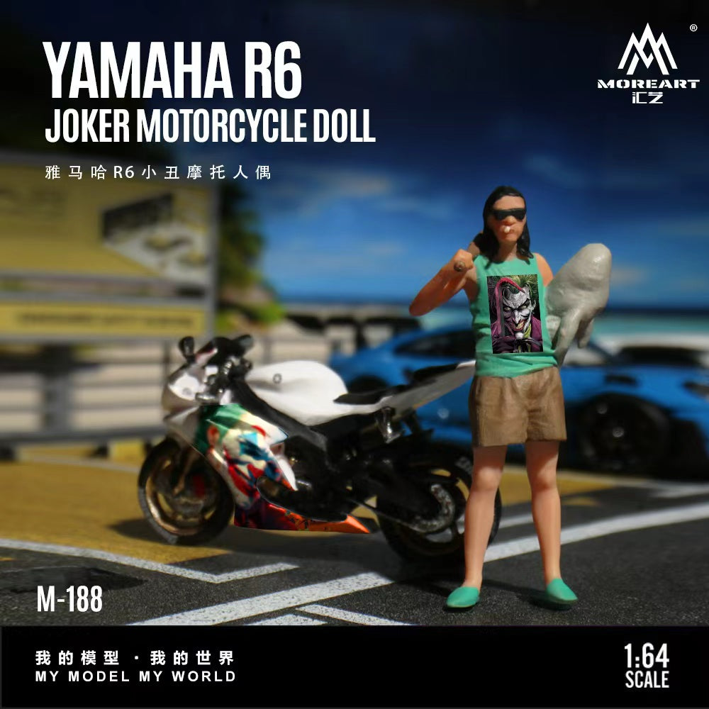 Mô hình Yamaha R6 Clown góc trước