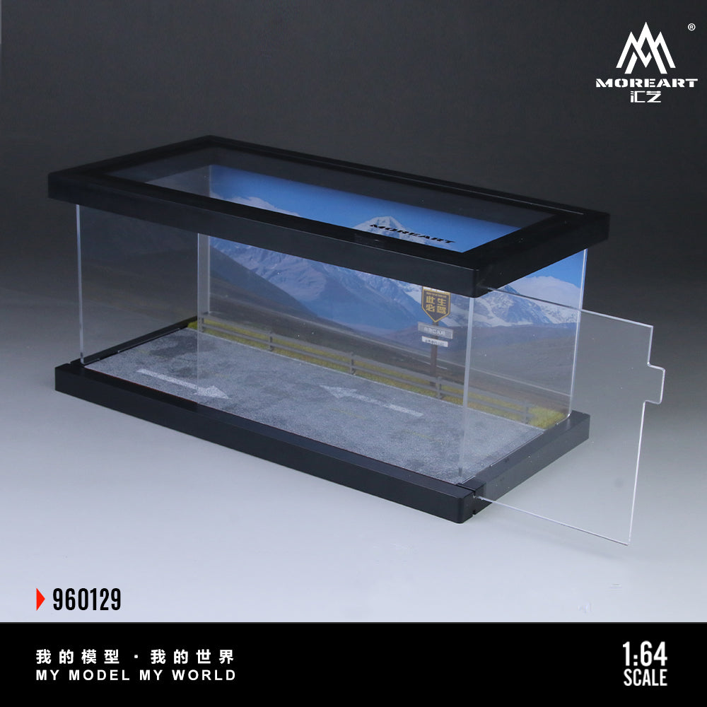 Chi tiết đường xá trên diorama National Highway 318