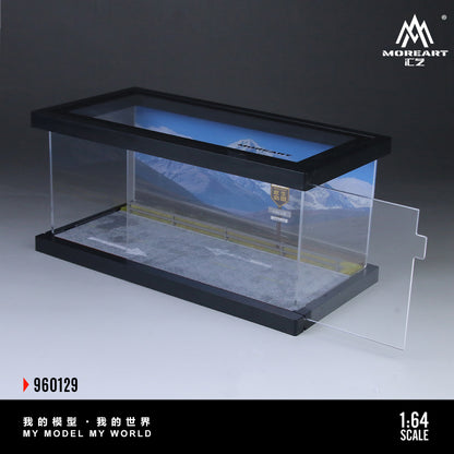 Chi tiết đường xá trên diorama National Highway 318