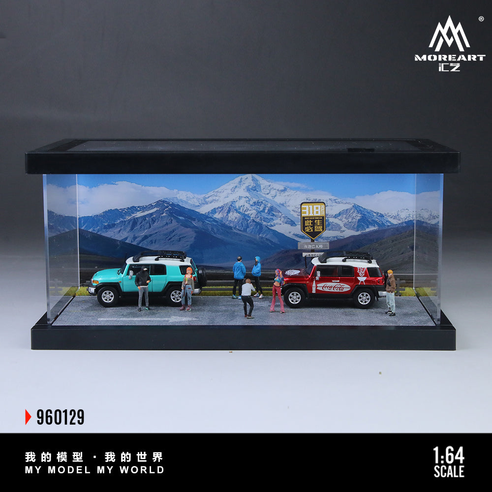 Diorama National Highway 318 Assembly Scene nhìn từ bên trái