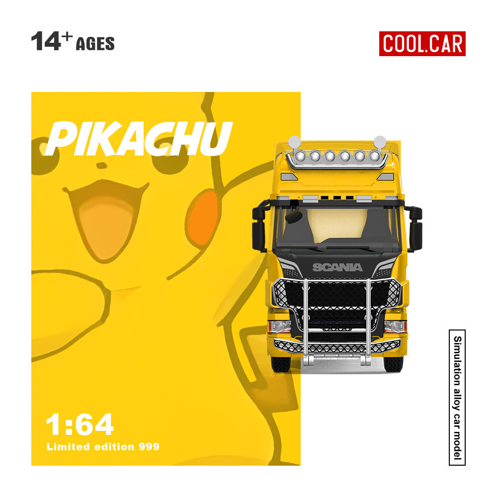 Tổng quan xe Scania Container Truck Pikachu