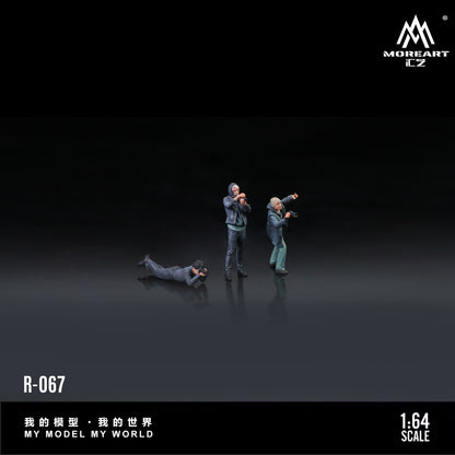 Mô hình Photographer Figure Set A từ phía sau