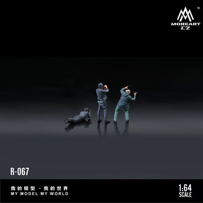 Các nhân vật trong bộ Photographer Figure Set A