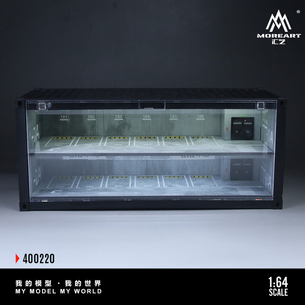 Toàn cảnh diorama bãi đỗ xe Container Underground Parking