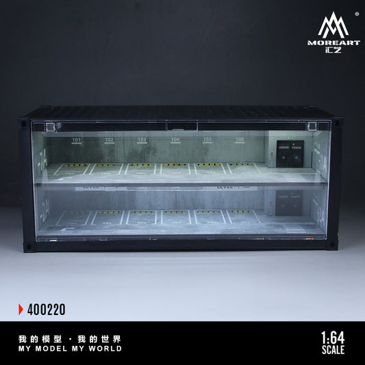 Toàn cảnh diorama bãi đỗ xe Container Underground Parking