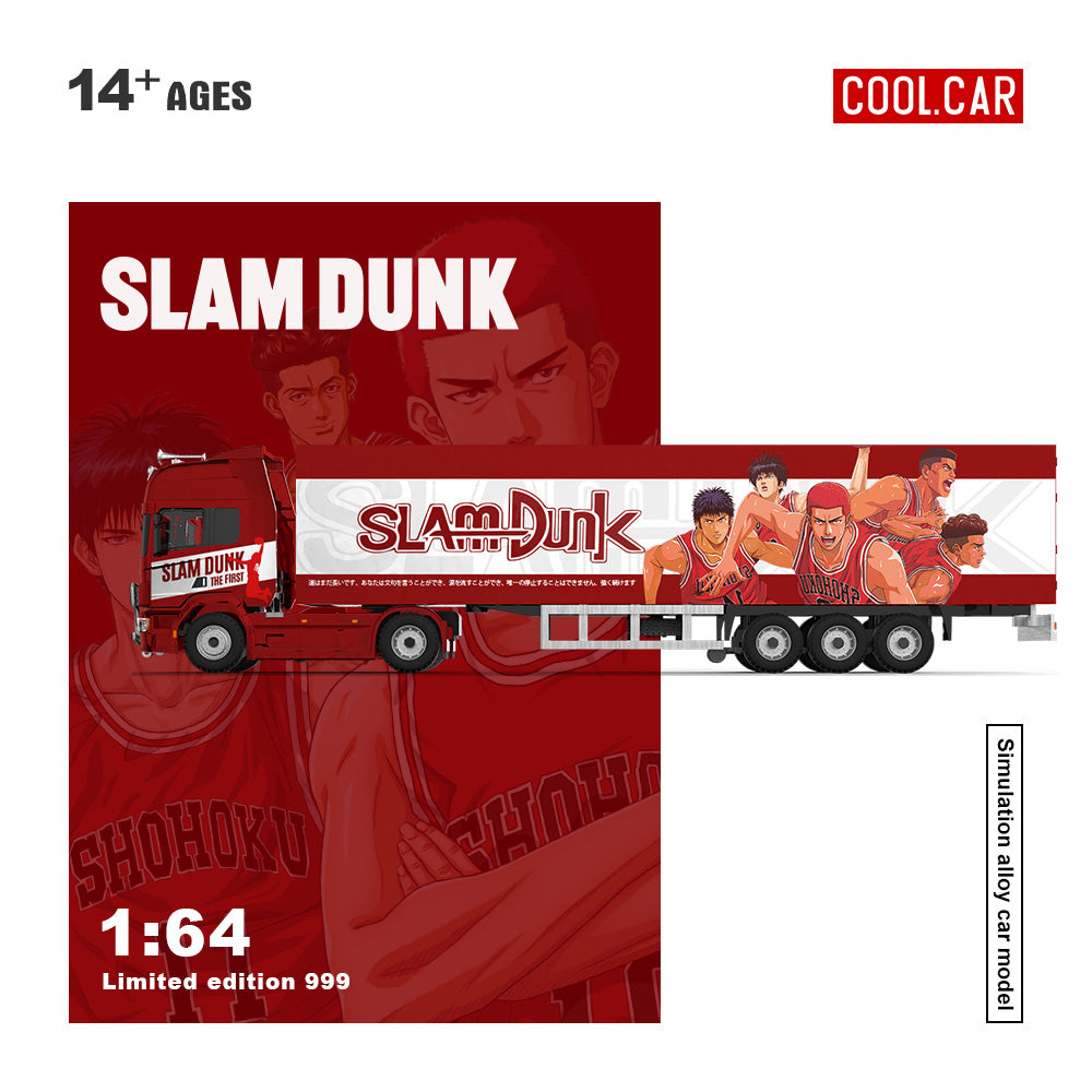 Mặt bên xe Scania Container Truck Slam Dunk Livery