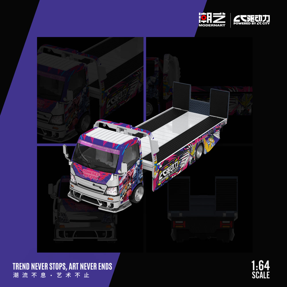 Mô hình xe B-H300 Flatbed Transport Trailer-CC Drive 1:64