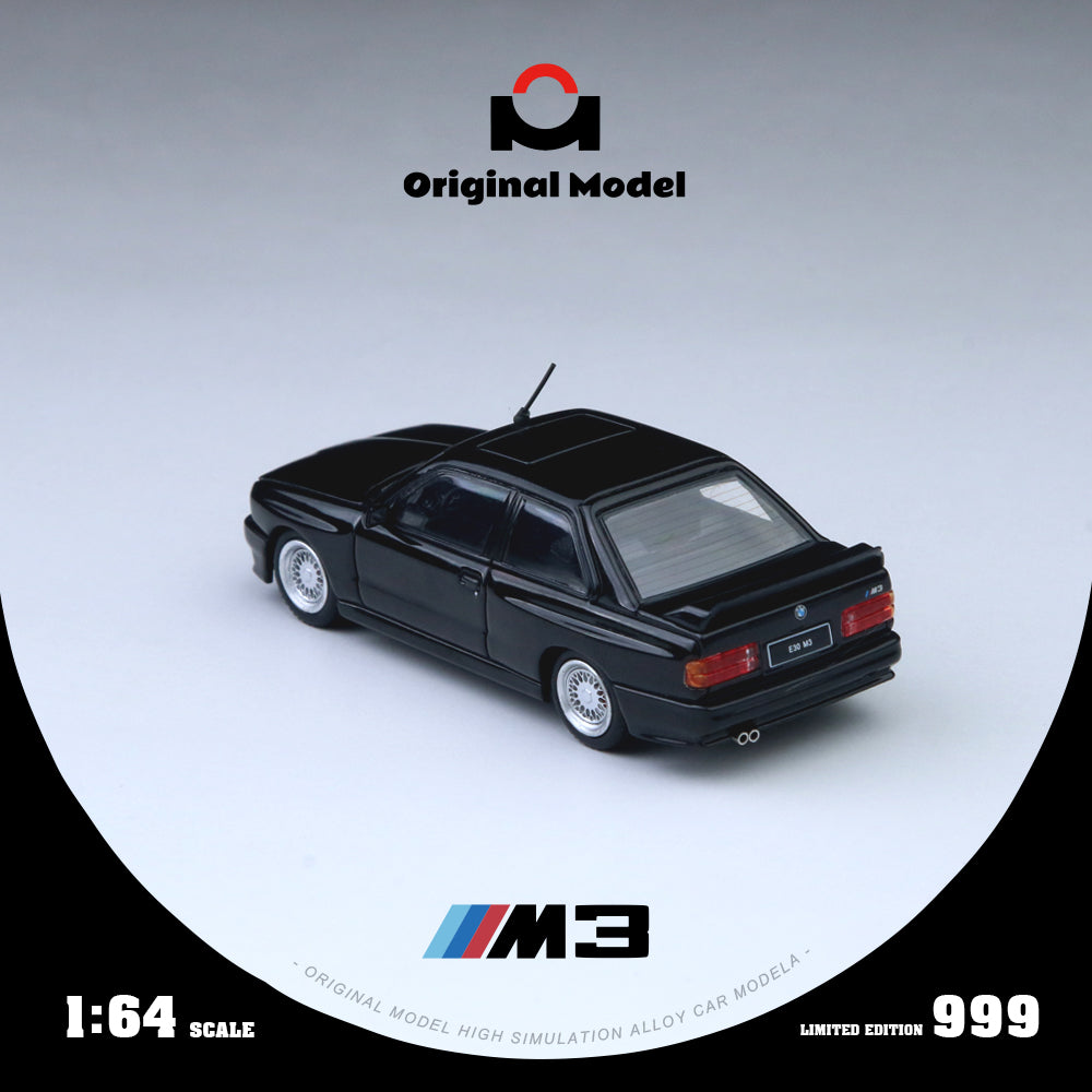 [PRE-ORDER] Mô hình xe ORIGINAL MODEL 1:64 the OM E30 M3 Carbon Black Open-Top Bicycle .