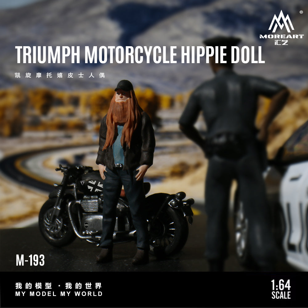 Mô hình diorama MOREART Triumph Hippie Doll