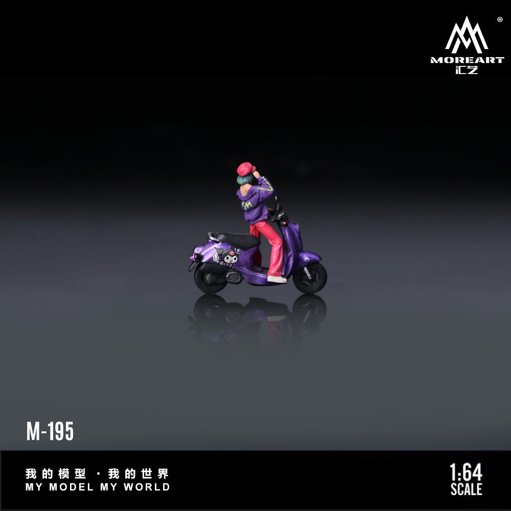 Chi tiết diorama Kuromi Retro