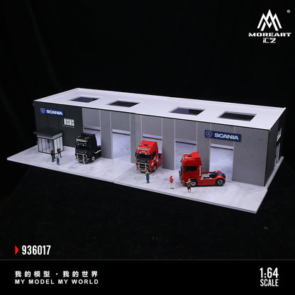 Diorama Scania Car Dealership Simulation Model