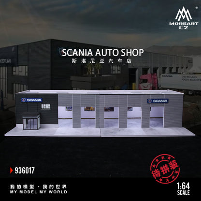 Diorama Scania Car Dealership